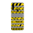 Police line Printed Slim Cases and Cover for Galaxy A20S