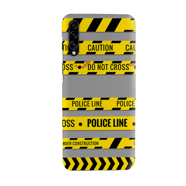 Police line Printed Slim Cases and Cover for Galaxy A30S