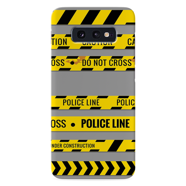 Police line Printed Slim Cases and Cover for Galaxy S10E