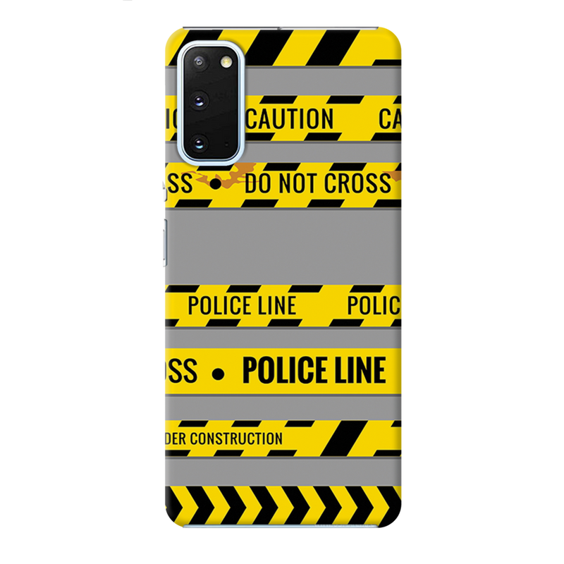 Police line Printed Slim Cases and Cover for Galaxy S20 Plus