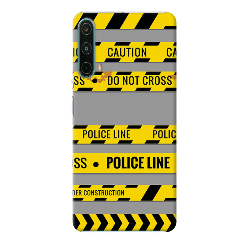 Police line Printed Slim Cases and Cover for OnePlus Nord CE 5G