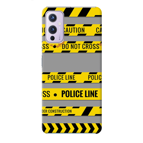 Police line Printed Slim Cases and Cover for OnePlus 9