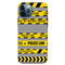 Police line Printed Slim Cases and Cover for iPhone 12 Pro