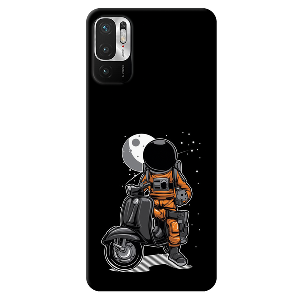 Astronaut scooter Printed Slim Cases and Cover for Redmi Note 10T