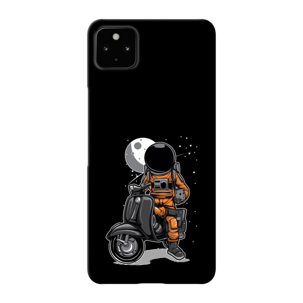 Astronaut scooter Printed Slim Cases and Cover for Pixel 4A