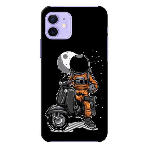 Astronaut scooter Printed Slim Cases and Cover for iPhone 12 Mini