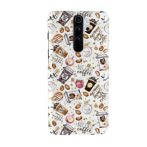 Coffee first Printed Slim Cases and Cover for Redmi Note 8 Pro