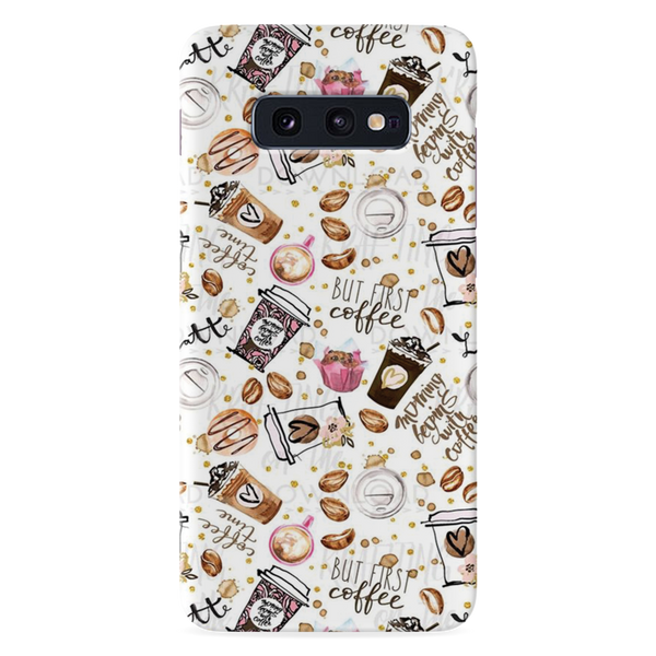 Coffee first Printed Slim Cases and Cover for Galaxy S10E