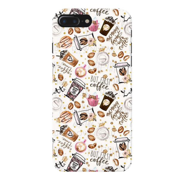 Coffee first Printed Slim Cases and Cover for iPhone 8 Plus