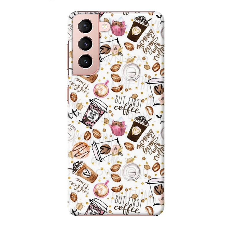Coffee first Printed Slim Cases and Cover for Galaxy S21 Plus