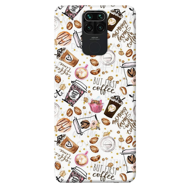 Coffee first Printed Slim Cases and Cover for Redmi Note 9