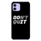 Don't quit Printed Slim Cases and Cover for iPhone 12 Mini