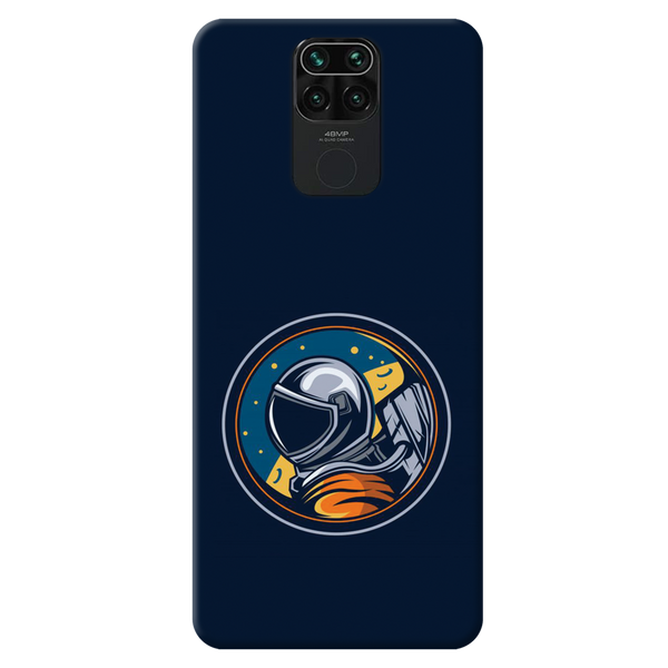 Astranaut Pattern Printed Slim Cases and Cover for Redmi Note 9