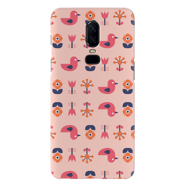 Duck and florals Printed Slim Cases and Cover for OnePlus 6