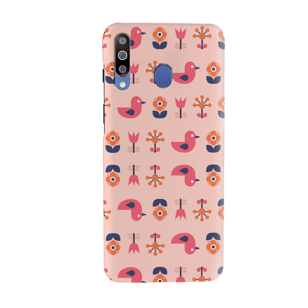 Duck and florals Printed Slim Cases and Cover for Galaxy M30