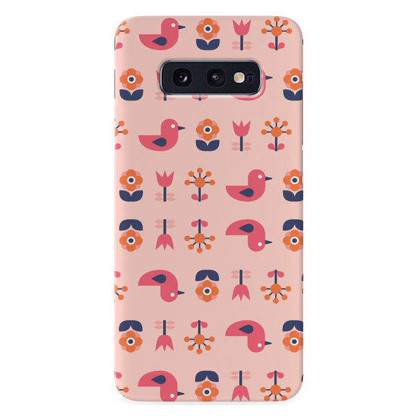 Duck and florals Printed Slim Cases and Cover for Galaxy S10E