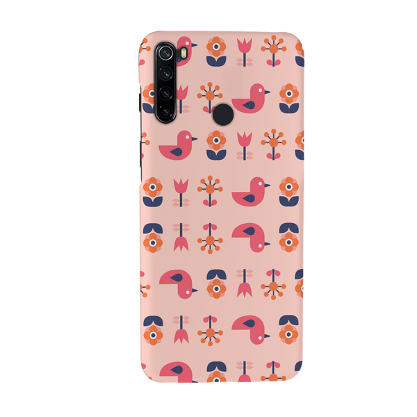 Duck and florals Printed Slim Cases and Cover for Redmi Note 8