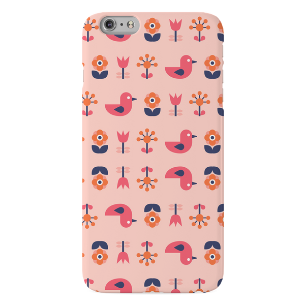 Duck and florals Printed Slim Cases and Cover for iPhone 6 Plus