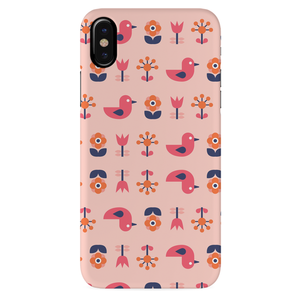 Duck and florals Printed Slim Cases and Cover for iPhone X