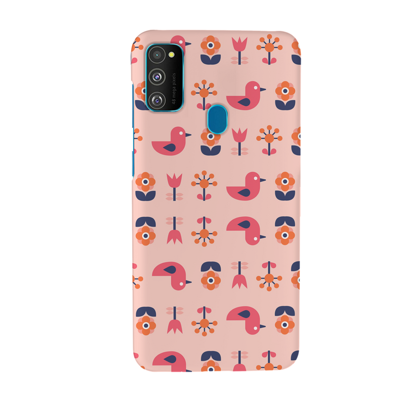 Duck and florals Printed Slim Cases and Cover for Galaxy M30S