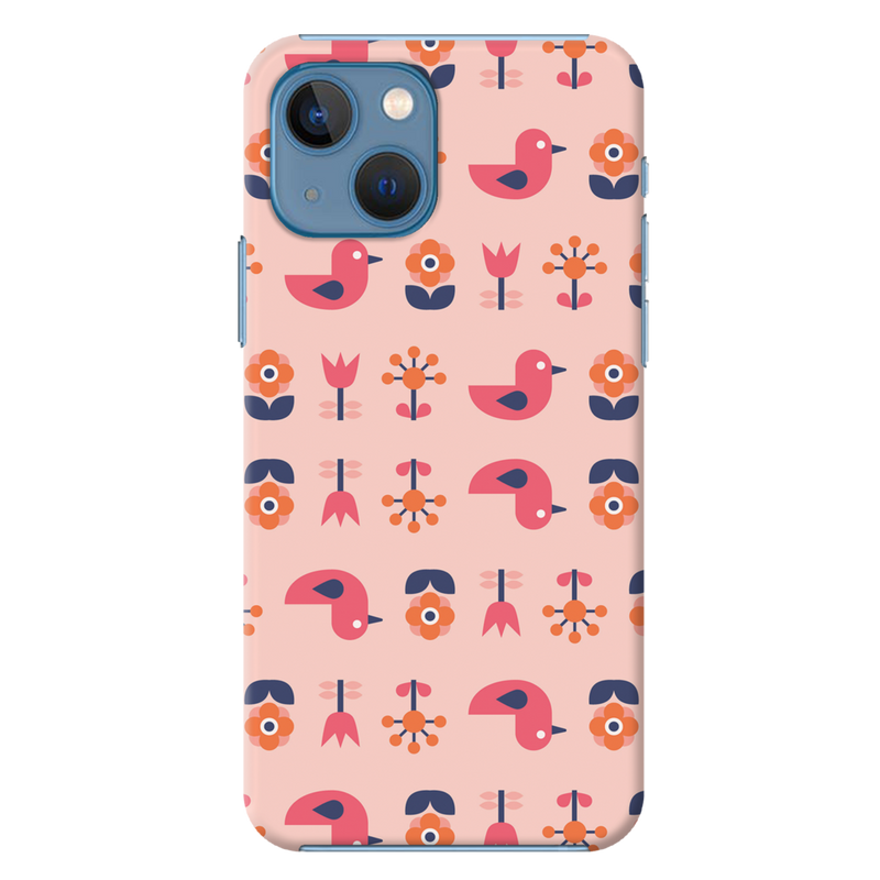 Duck and florals Printed Slim Cases and Cover for iPhone 13