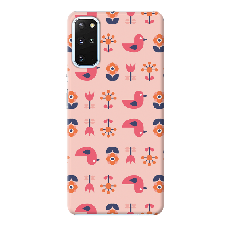 Duck and florals Printed Slim Cases and Cover for Galaxy S20
