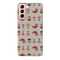 Duck and florals Printed Slim Cases and Cover for Galaxy S21