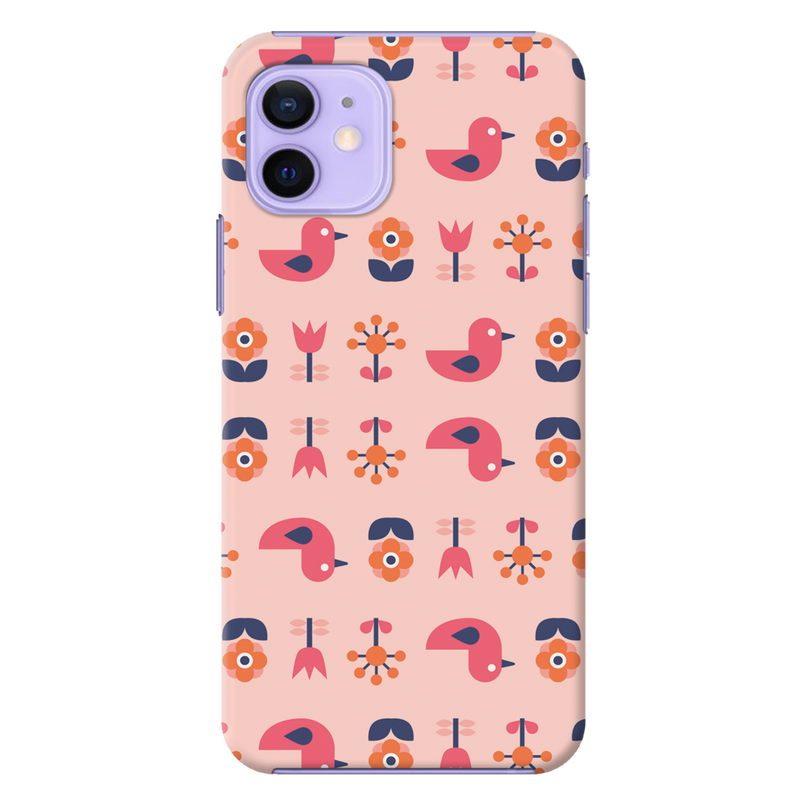 Duck and florals Printed Slim Cases and Cover for iPhone 12