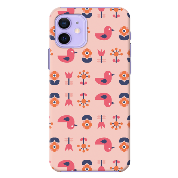 Duck and florals Printed Slim Cases and Cover for iPhone 12 Mini