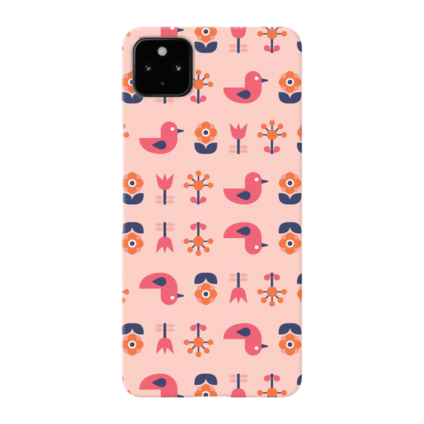 Duck and florals Printed Slim Cases and Cover for Pixel 4A