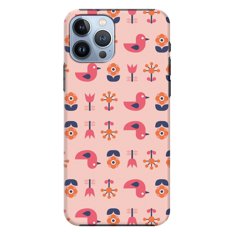 Duck and florals Printed Slim Cases and Cover for iPhone 13 Pro Max