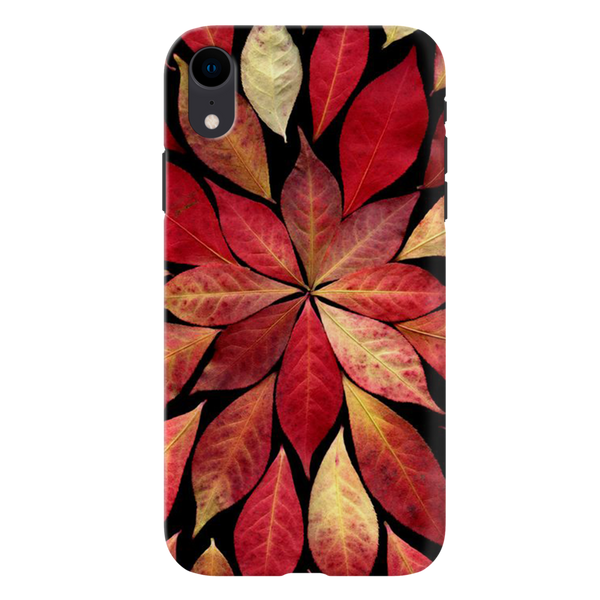 Red Leaf Printed Slim Cases and Cover for iPhone XR