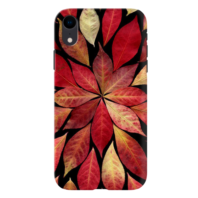 Red Leaf Printed Slim Cases and Cover for iPhone XR