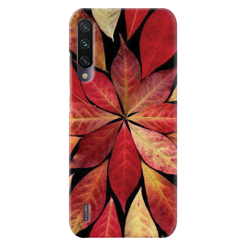Red Leaf Printed Slim Cases and Cover for Redmi A3