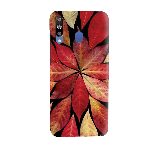 Red Leaf Printed Slim Cases and Cover for Galaxy M30