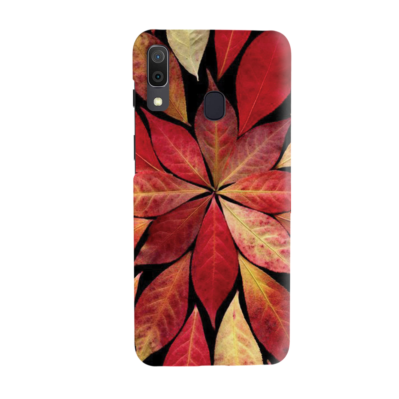 Red Leaf Printed Slim Cases and Cover for Galaxy A30