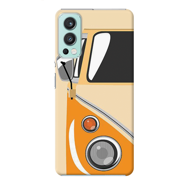 Yellow Volkswagon Printed Slim Cases and Cover for OnePlus Nord 2