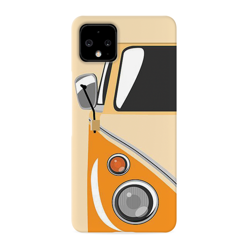 Yellow Volkswagon Printed Slim Cases and Cover for Pixel 4