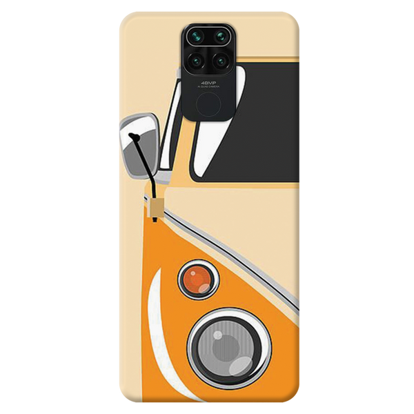 Yellow Volkswagon Printed Slim Cases and Cover for Redmi Note 9