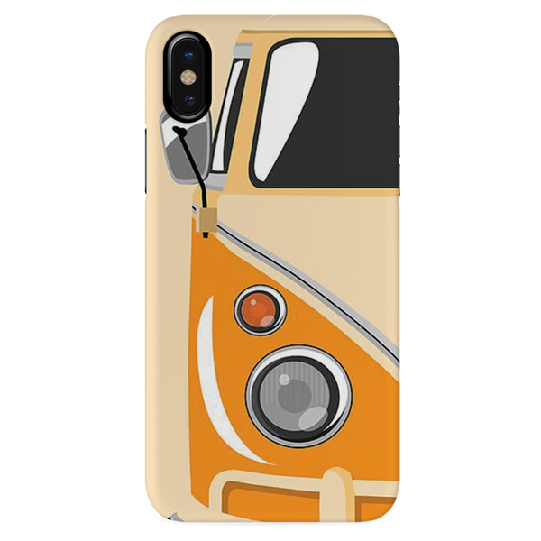 Yellow Volkswagon Printed Slim Cases and Cover for iPhone XS