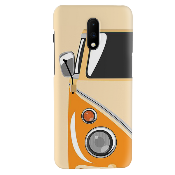 Yellow Volkswagon Printed Slim Cases and Cover for OnePlus 7