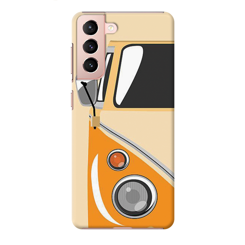 Yellow Volkswagon Printed Slim Cases and Cover for Galaxy S21