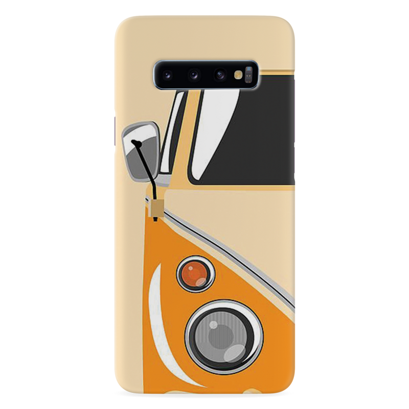 Yellow Volkswagon Printed Slim Cases and Cover for Galaxy S10