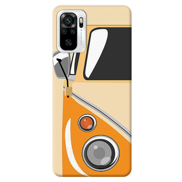 Yellow Volkswagon Printed Slim Cases and Cover for Redmi Note 10