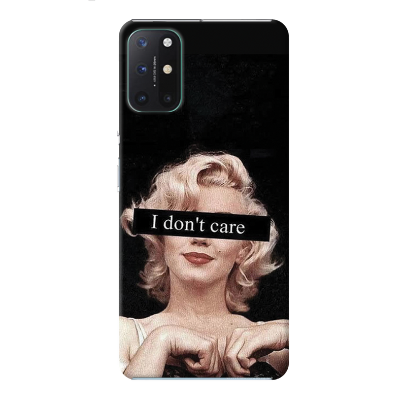 I Don't care Printed Slim Cases and Cover for OnePlus 8T