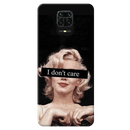 I Don't care Printed Slim Cases and Cover for Redmi Note 9 Pro Max