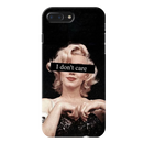 I Don't care Printed Slim Cases and Cover for iPhone 8 Plus