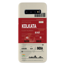 Kolkata ticket Printed Slim Cases and Cover for Galaxy S10 Plus