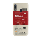 Kolkata ticket Printed Slim Cases and Cover for Galaxy A20
