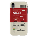Kolkata ticket Printed Slim Cases and Cover for iPhone XR